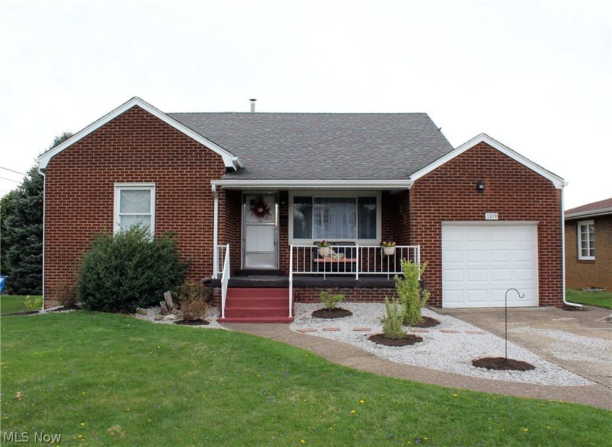 Picture perfect!  This adorable 2 bedroom, 1.5 bath brick ranch is the one you've been waiting to see. Gorgeous hardwood floors, updated bath, roof, furnace, air, and electric.  Attached one car garage. Enjoy the summer on the brick patio in the back yard. Home Warranty included!