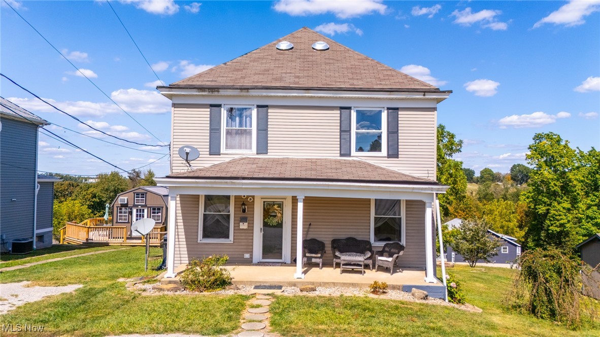Welcome to 145 Kennard Avenue, Barnesville Ohio. This 2 story, 3 bedroom, 2 bath home is ready for its next owner to make it their own! New in 2019, a huge kitchen addition, with all the cabinet and counter space you could ever need, not to mention all new appliances as well. Fantastic space for cooking & gathering with friends and family! Oversized 28 x 30 detached garage built in 2020, perfect for vehicles, storage, or a workshop for hobby enthusiasts. New in 2019, a back deck to enjoy your beautiful large yard, which is partially fenced, great for kids and pets, or perhaps a garden. This home is close to all local amenities and within walking distance to Barnesville Memorial Park.