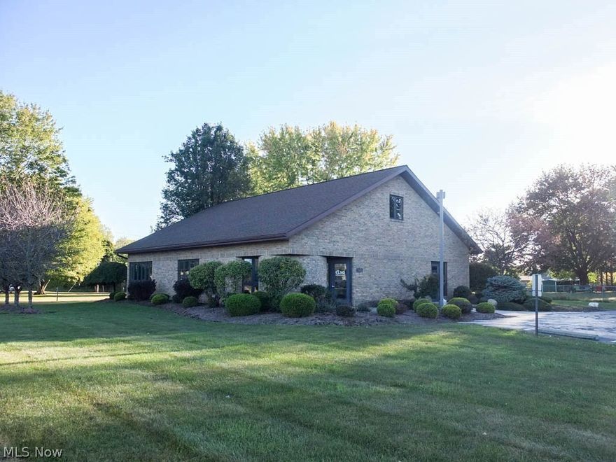 Exciting opportunity to own this prime location 2,688 square foot brick commercial building that sits on .62 acres in Uniontown! High traffic count. Zoned heating and cooling, plenty of parking and room for more, reception area, kitchen, office and cubicle set up throughout. Perfect size and location for small business and cheaper than rent! Original owner property, corner lot with great exposure and public utilities.