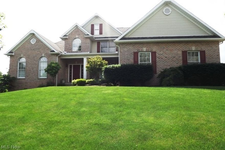 Magnificent & elegant best describe this Jerry Miller custom built beauty, located on the main pond in Saint James. With incredible views that only a select few homes throughout the entire community have, a home of this caliber is a great find! The incredible kitchen is complete with island, granite counters, cherry cabinetry, walk-in pantry, boot drop area by back door & walk out to the custom patio. This home is sure impress you with dual staircases connected by a catwalk, overlooking the 2 sty great room with masonry fireplace & wet bar. The 1st flr master ste is exquisite, with a bayed sitting area, view of the pond, lg master bath with 2 walkin closets & a luxurious, jetted tub for the ultimate in comfort. The 2nd level houses 3 additional bedrooms, each with a private (or adjoining) bath, plus a large closet. The professionally finished LL features a fitness room, family/game room with gas fireplace and is plumbed for a full bath. Other amenities include a a 95.6% eff furnace, 3