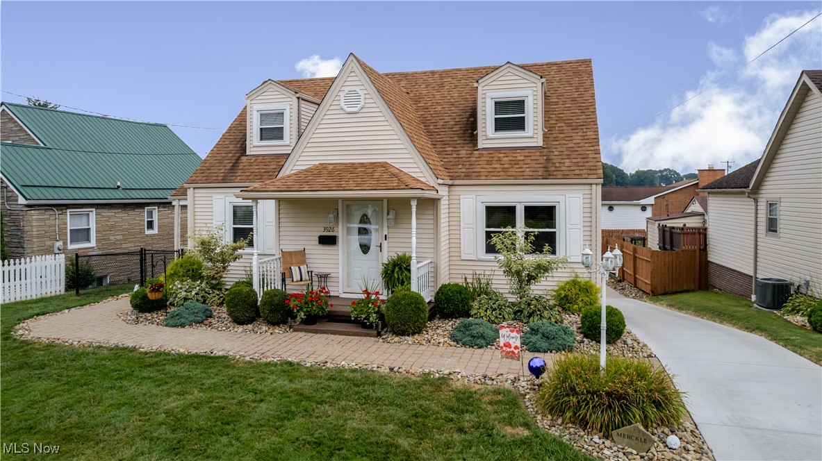 Welcome to this charming, meticulously maintained Cape Cod home—truly move-in ready! You'll love the gleaming hardwood floors throughout, complemented by matching woodwork and solid wood doors that add timeless character. The beautifully updated kitchen features granite countertops, a farmhouse double sink, and stainless steel appliances, offering both style and function. The main floor includes a spacious living room, dining room, primary bedroom, and full bath. Upstairs, you’ll find two oversized bedrooms with ample closet space and a full bath, all highlighted by a tongue-and-groove wood ceiling that enhances the home’s classic charm. Enjoy peace of mind with recent major updates: Gas furnace, central air, and hot water tank (2023), Roof (2018), New driveway with drainage system (2025), Fully fenced yard (2025), Sump pump (2019) for added protection and comfort.
Don’t miss the chance to own this exceptionally cared-for home. Schedule your private showing today and enjoy the best of Marland Heights living!