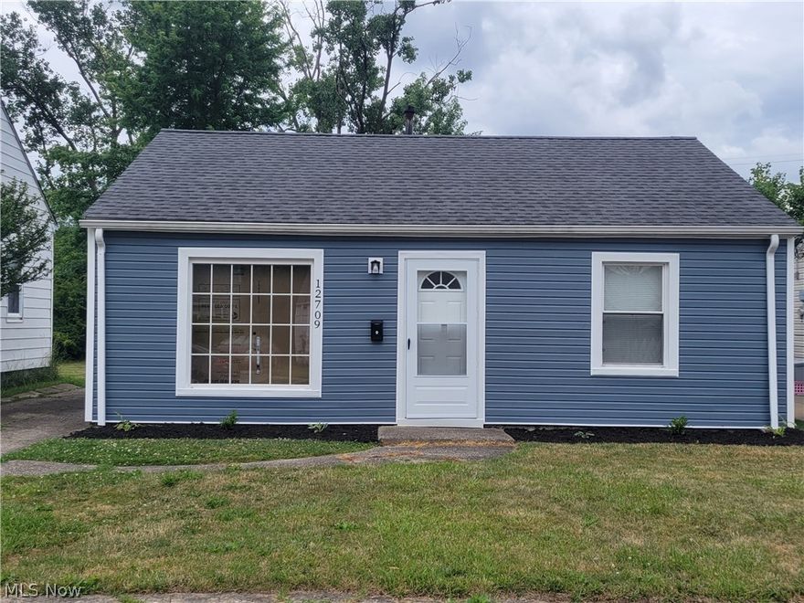 This must-see Ranch style house can be your home sweet home or it can be your turn key rental, the choice is yours. This house is Completely renovated and move in ready. It has 2 bedrooms and 1 newly remodel bathrooms. This house, has a unique floor plan with all new flooring through,even new entry doors, new windows, new vinyl siding and an updated kitchen with a new range and refrigerator. This property is conveniently located with easy access to the freeway and minutes away from Schools , hospitals, Cleveland down town and the Airport. Don't lose out on this one, make an appointment for your own private showing because this will not wait for you it is priced to sell and did I mention move in ready, so hurry and make this your dream home, or a turn key investment property. When we say move in ready we mean that, come and see for yourself .Bring all offers seller is motivated.