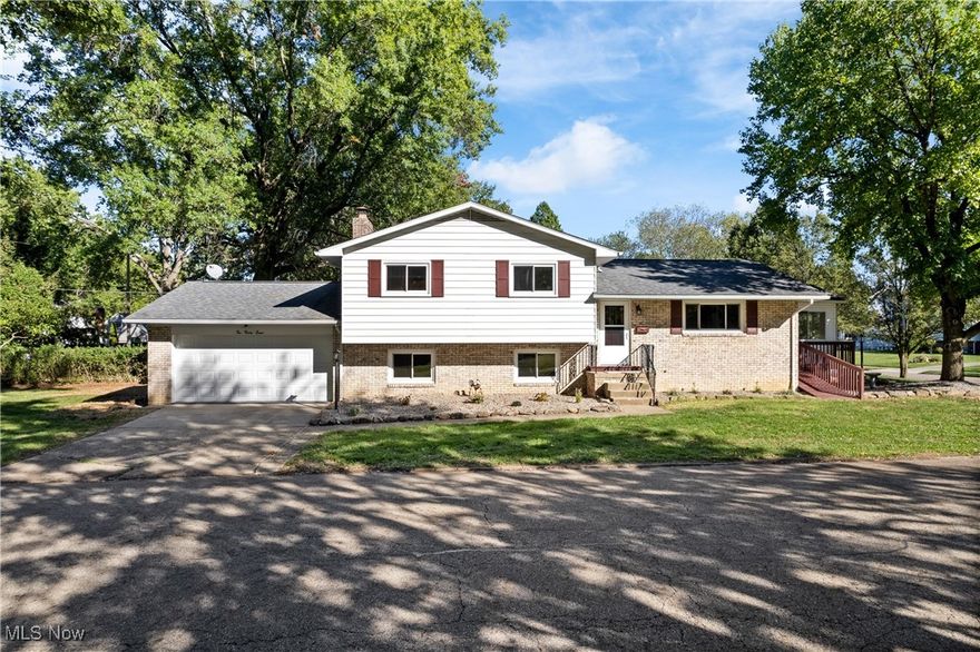 Move right into this beautifully updated and well-maintained home! Featuring three spacious bedrooms and two full baths, this home offers a perfect blend of comfort, convenience, and modern updates. The inviting family room is ideal for relaxing or entertaining by the cozy wood-burning fireplace, while the bright dinette opens through French doors to a sunny three-season room—the perfect spot for morning coffee or unwinding at the end of the day. The brand-new kitchen showcases quartz countertops, and new cabinets complemented by fresh paint and new flooring throughout. Enjoy flexible laundry options, with hookups available both in the basement and conveniently tucked away in a closet upstairs. Major improvements include a new furnace and central air (Sept 2025), new 100-amp electric service, new water heater (2019), roof (2014), and new vinyl windows throughout (except in the enclosed Florida room). The updated bathrooms feature quartz counters and stylish finishes, adding a touch of luxury. A two-car attached garage and welcoming layout complete this move-in-ready gem—where all the work has been done for you. Just unpack and enjoy!