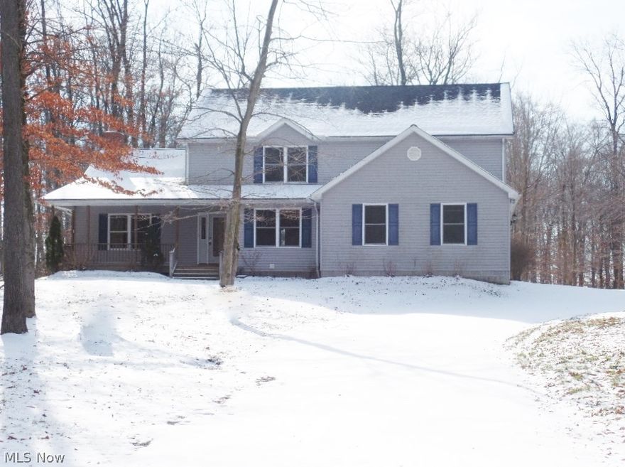 Peace and Tranquility surround this 3000+ sqft home that was built in 2006. An abundance of natural light shines through a multitude of windows. Cathedral ceilings, wood burning fire place, hardwood floors throughout, spacious eat in kitchen, 4 generous sized bedrooms, 2 1/2 baths, a full basement and attached 2 car garage all on 2.64 acres! The unfinished basement offers an additional 1704 sqft. Just awaiting your personal touches!!!!
The property will be sold "AS-IS WHERE IS" without any warranties expressed or implied at a LIVE AUCTION to be held on site, Saturday March 12th at 11:00am. Registration will begin at 10:00am. TERMS ON REAL ESTATE: Potential bidders must provide $10,000 in certified funds required the day of auction to be eligible to bid. A buyer's premium of 10% will be added to the final bid to establish the purchase price. All information contained herein was derived from sources believed to be accurate but not guaranteed.