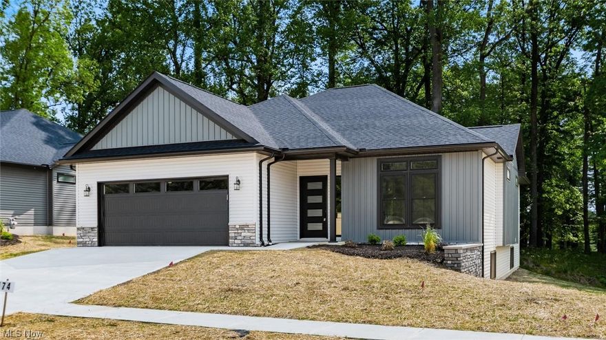 Beautiful Brand New Condos by Schlabach Builders located in the new Northpointe Village. This wonderful condo offers an open floor plan with amazing craftmanship. Large Great room, dinning and kitchen. Custom Schrock cabinets accentuate the beautiful kitchen with large island and walk-in pantry with all new appliances installed. Beautifully appointed owners suite with double vanity, walk-in shower, and an expansive closet. 2nd bedroom and 2nd full bath. A laundry room. There is also a home office. Custom woodwork and doors throughout the condo. Private patio area off the great room. 2 car garage and a full basement, yes I said a full basement. This condo is a single unit.  Northpointe Village is a new Condo development located on the North End of Zanesville. Easy access to route 70, state route 146 and Maple avenue. 24 units in total will be built in this subdivision. If this is not the condo you would like we have many more that you may choose from. Taxes to be determined. Call for de