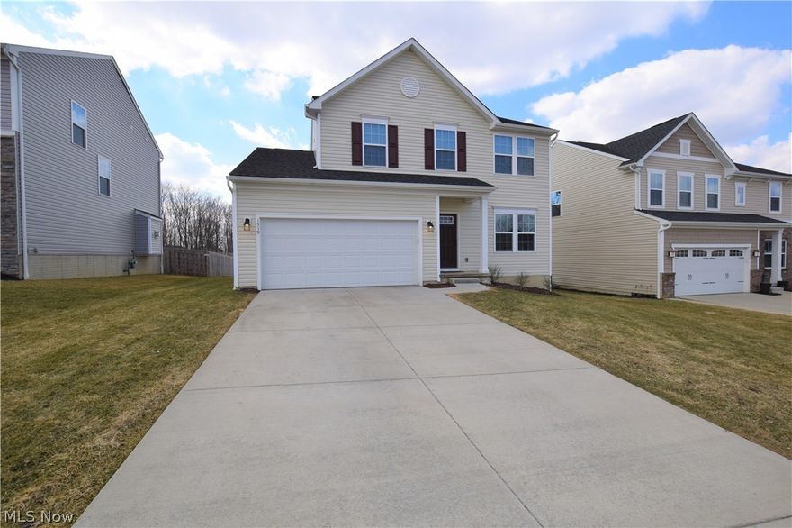 Welcome to 1519 Crescent Drive in the highly sought after community of Meadow View in Streetsboro! This 3 bedroom, 2-and-a-half bathroom home is sure to please! The open, eat-in kitchen has premium flooring, beautiful dark cabinets, a pantry, and a lot of counter space, making it the perfect kitchen to spend time in. Off the kitchen, there is the living room (with a fireplace), the laundry room, and sliding glass doors leading to a deck. There's a convenient first-floor half bath and a bonus room that would be perfect for a play room, office, or second living room. Head upstairs and you'll find a large, open landing at the top of the stairs that can be utilized in many ways. The large master suite has a walk-in closet and a full bathroom with double sinks. In addition to the master suite, the second floor has two additional bedrooms and a full bathroom. This house is in a quite neighborhood and has quick access to I-80 and I-480. You don't want to miss out on this home!