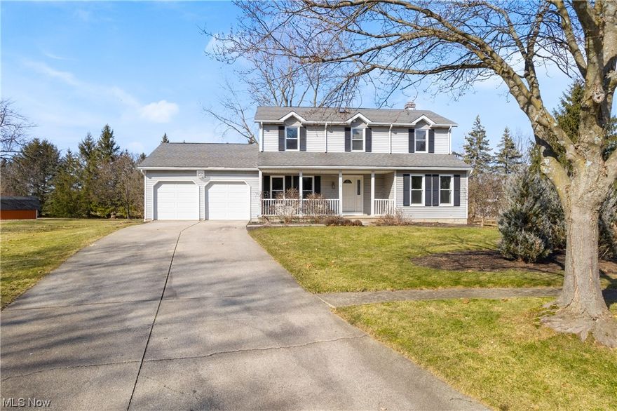 Welcome home to this gorgeous 3 bed, 2.5 bath colonial on a lovely cul-de-sac!  Conveniently located, this turn-key beauty with a finished basement will not last!  Walk in to the spacious foyer with a stairs showing the spacious upstairs.  To the right is a private front room that could work as an office.  The back of the house is open to the kitchen, eat-in area and family room with a fireplace.  The kitchen has a breakfast bar with rich newer cabinets and granite counters.  The formal dining room will work well for the upcoming spring holidays!  Rounding out the first floor is a half bath and first floor laundry.  Upstairs are 2 generous sized secondary bedrooms, a full bath and a spacious master with a walk in closet.  The skylights make this home light and airy.  The basement has a large finished room with plush carpet and endless possibilities!  Two Open House opportunities for you go view this one: Friday, February 23rd 4-6pm  AND Saturday, February 24th from 2-4 pm.  Come take a look!