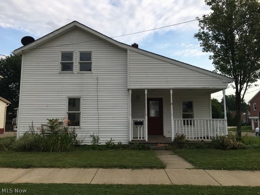 Property has has some updates but will need cosmetics. Century built home close to Hospital,,,, Great rental opportunity.  Nice open floor plan