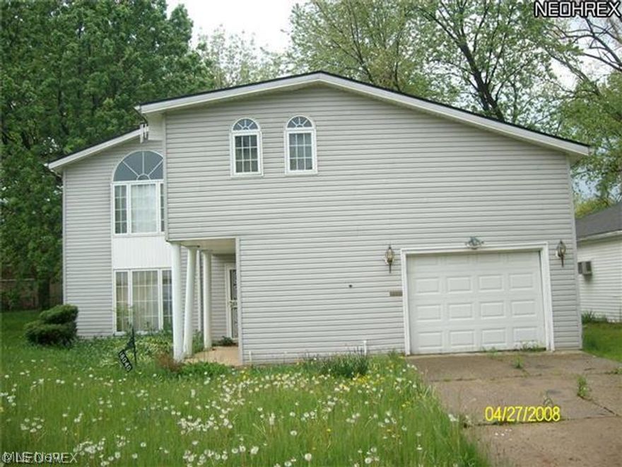 Ex-large Colonial. over 2,000 sq. ft. / Newer windows, siding, roof, interior, etc. / Spacious interior with walk-out to Backyard/Patio. Second floor deck / Formal Dining Room / One Bedroom on the First Floor / Attached Garage / Spiral Staircase / Lots of Potential / Dog House and Shed in Fenced Back Yard / Great Opportunity / the only one for your client!