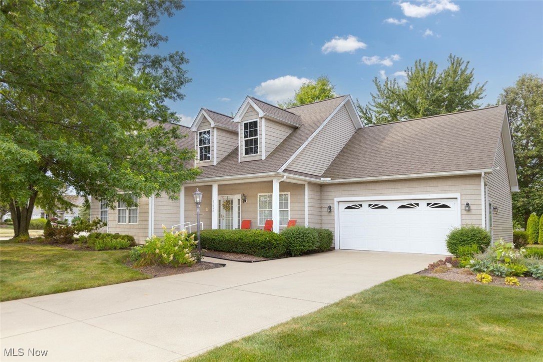 Welcome to this beautifully maintained cluster ranch in the desirable Briar Lakes community! This former model home is perfectly situated on a premium waterfront lot, offering peaceful water views and a serene setting. Inside, you'll find an expansive open floor plan featuring a vaulted great room with skylights, a well-equipped kitchen with ample counter space and included appliances, a formal dining area, and a bright morning room overlooking the backyard.
Enjoy year-round relaxation in the four-season room, which opens to a patio with scenic pond views—ideal for entertaining or unwinding. The spacious primary suite includes a double vanity, soaking tub, and walk-in shower. Two additional bedrooms offer flexibility, with one currently used as a den.
Main-floor laundry adds convenience, and the full basement offers additional finished living space, a full bath, and a utility room with generous storage. A two-car attached garage, covered front porch, and low-maintenance landscaping complete this rare find.
Don’t miss your chance to own this exceptional home in a sought-after location!