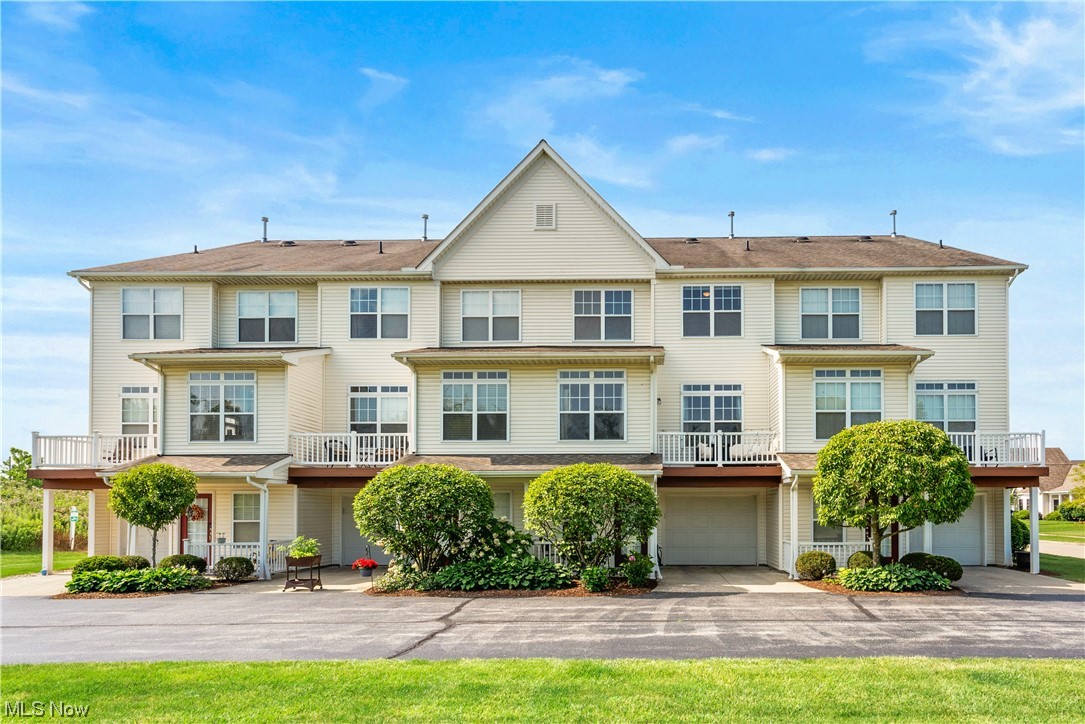 Welcome to this stunning three-story condo located in the heart of Medina! This Two bedroom two and a half bathroom home features an open and spacious floor plan on the second floor. On the second level, you'll find a beautifully designed kitchen, a half bath and a cozy living area. Enjoy your morning coffee or unwind in the evenings on the balcony, offering serene views. The convenience of this property is unmatched with the extra wide one car garage providing easy access on the 1st level. All bedrooms are situated on the 3rd level creating a private and peaceful sanctuary. Immerse yourself in the tranquility of this exquisite neighborhood, While still enjoying seamless access to all the city of Medina has to offer. All appliances stay and a new dishwasher will be put in on 7/13. Don't miss your chance to own this exceptional condo, perfect for those seeking moderate amenities stylish architecture, and an unbeatable location. Schedule a showing today!