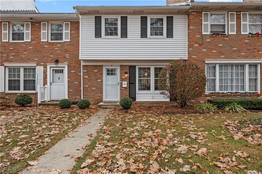 Beautifully, completely renovated and move in ready in the heart of Medina. Walking distance to Medina Square yet privately located. Small condo association of just 10 charming units with a lovely courtyard and a privately fenced patio area off your kitchen and dining space. Open and modern Living Room and Dining room. All NEW Kitchen! Upstairs you'll find a very spacious owners suite complete with two large closets as well the second bedroom and a bathroom boasting many recent improvements as well! Lower level provides a spacious Rec Room and large laundry and utility/work space including washer and dryer. All New Windows, Doors, Kitchen Cabinets, Appliances, Fixtures, Flooring Throughout, Freshly Painted & More. Covered carport. Schedule to see Today you'll want to make this your new home!