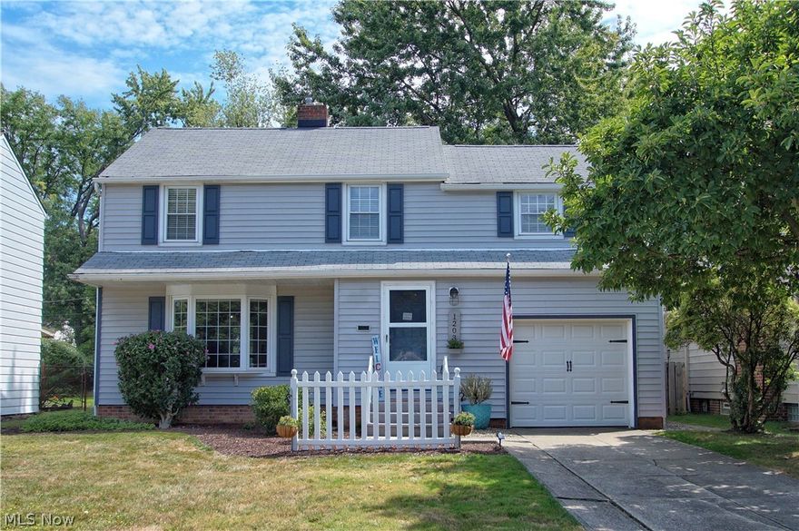 Welcome to this Stylish Colonial located near the heart of everything!  Updated and Move in Ready, this home features plenty of entertainment options including a Large Deck, Patio, and Firepit surrounded by a Fully Fenced in Gorgeous Yard with new french drains – perfect for animal lovers and gardeners alike.  Home is very Well Maintained with Large Bedrooms, Newer Vinyl Windows, Wood Burning Fireplace, Remodel Kitchen and Bath (2017), New Flooring on the first floor (2019), Original Hardwood floors, Plenty of Storage, and a Partially Finished Basement.  All appliances stay!  This one will not last!  Set your appointment today!