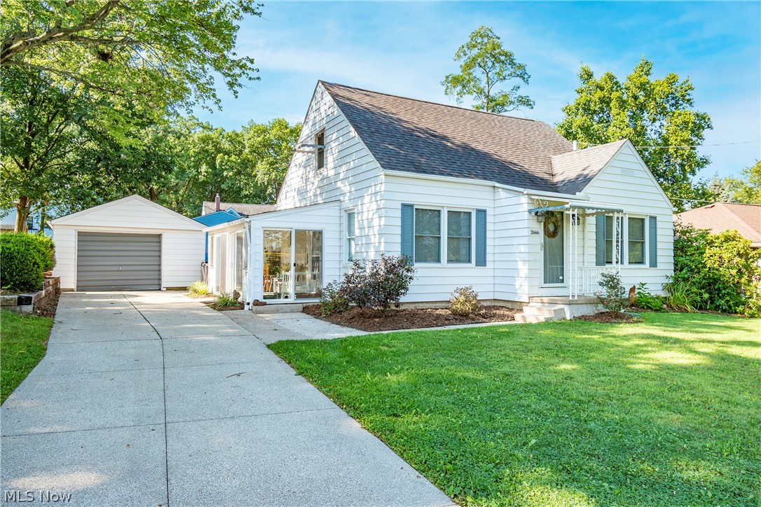 Welcome to 2666 Berne St! This beautiful 2 bedroom, 2 bathroom cape cod in the heart of Ellet was completely remodeled in 2017 and is move-in ready! Enjoy your gorgeous kitchen boasting luxury vinyl plank flooring, dark cabinetry, and stainless steel appliances. Kitchen grants access to a large dining room, covered porch, and basement. A bedroom, full bath, and living room round out the main level. The upper level features an owner's bedroom with attached full bath and two closets. The full basement offers loads of storage space and laundry area. The back deck sits right off the enclosed porch both perfect for entertaining. Large fenced in backyard (finished fencing in 2022). Don't miss your opportunity. Schedule your private viewing today!