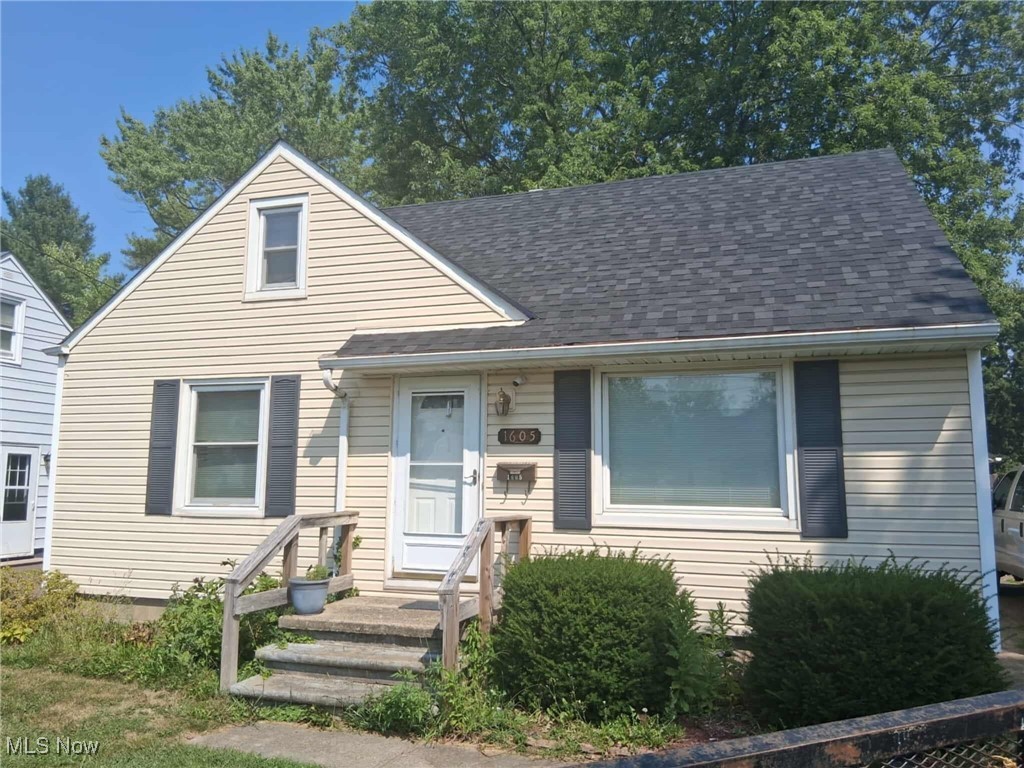 Great East side bungalow. 2 bedrooms main floor, one bedroom was converted to have laundry on main floor. it still fits a queen size bed. newer siding, brand new roof 2025, new furnace and CA. newer vinyl windows. huge dormer upstairs. eat in kitchen, all the major things are done and waiting for you. needs some cosmetics and call it home. could be use for a family member to stay in dormer and take care of family. very accessible first floor bathroom that newer. great location to get on Rt 2.
