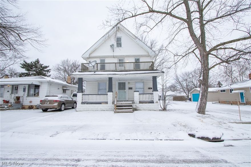 Looking for a large house with an in law or teen suite? Look no further than this refurbished original farmhouse to the street that is now set up like a 4x4 double. Could be used as one big 5 bedroom house or close off a door and have separate entrances for your privacy. The inside is all redone with 2 full baths both fully remodeled. First floor bath is ceramic tiled! Eat in kitchen remodeled 2023 features new cabinets, granite counter tops and vinyl plank flooring. Other recent updates include fresh paint and flooring throughout 2023, furnace, vinyl windows, glass block windows, roof, panel boxes, cpvc plumbing and hot water tanks all replaced in 2015. Spacious back yard and double front porches for summertime fun. Home also has walk up 3rd floor for tons of storage and separate electric meters. Could be a great property for "house hacking"!