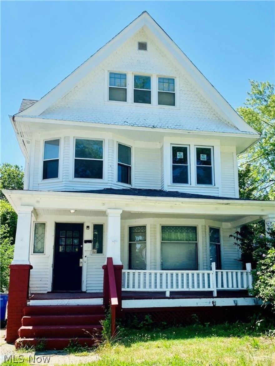 Don't miss your chance to own a piece of the New Glenville with this 3 bedroom colonial, perfect for investors looking for turnkey properties. Recent upgrades include new flooring, new vinyl windows and a newer furnace and HWT. Finished 3rd floor could be used as an additional bedroom or for entertaining. Leased in 2021 for $900 per month tenants paid all utilities. Very close to Case Western Reserve Campus , the VA Hospital, University Hospital,Cleveland Clinic, museums and the Cultural Gardens. Professional property management available. ROI, LOCATION,MANAGEMENT... Nothing left to do but add this to your portfolio!!! Schedule your showings today.