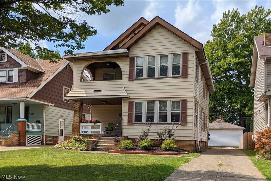 Amazing Owner-occupied two-family dwelling.  Recent upgrades include:  complete tear-off roof replaced with architectural shingles 2010, gutters and downspouts 2010, insulated vinyl siding, two recent furnaces, two recent hot water tanks, updated bathrooms and kitchens, two-car garage 2011, and more.

First Floor Suite: Has been occupied by the same person for more than 20 years.  The tenant is on a Month-to-Month lease at $630 per month and wishes to stay.  The renter pays for gas and electric bills with the water and sewer included in the rent.  Out of respect for the Tenant’s privacy, the suite will be available for viewing after the acceptance of an offer.  The dimensions of the rooms in the first-floor suite will be similar to those of the second level.

This exquisite home is conveniently located within easy access to major highways.  Downtown Cleveland is only a 9 mile commute and Cleveland Hopkins International Airport is just a 14 minute drive.