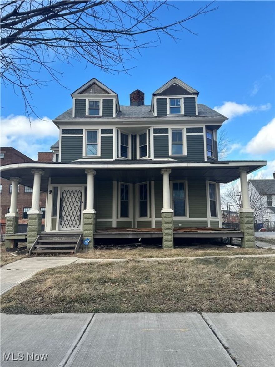 Unleash your creativity and breathe new life into this historic treasure. This charming Colonial Century home, built in 1986, boasts an impressive 1,756 square feet of space split between a spacious basement and two traditional floors, with additional attic space awaiting your vision for a potential transformation. Altogether, you’ll enjoy over 3,500 square feet of above-grade living space.

Step inside to discover an inviting blend of character and nostalgia, with several walls showcasing stunning floor-to-ceiling exposed brick that adds warmth and charm to the interior. While the property currently holds a condemned status with the city due to non-functional plumbing, this presents a unique opportunity for you to pull permits, customize your finishes, and truly make this house your dream home.

Significant upgrades are already in place: the electric system, plumbing rough-ins, and HVAC are completed, ensuring a strong foundation for your renovations. New light fixtures illuminate the space throughout, creating a fresh and modern feel. Approximately 95% of the windows have been replaced, with the remaining windows currently on order, allowing natural light to flood the interiors.

This home is not only a canvas for your imagination but also a solid investment, as it qualifies for a 15-year transferable tax abatement should you choose to pursue it. The exterior has received a meticulous paint job in 2024, enhancing its curb appeal, while new cement service walks, a driveway, and a garage pad were expertly poured in 2022.

Situated on nearly a quarter of an acre, this lovely residence provides ample outdoor space for your enjoyment. Don't miss the chance to transform this historic gem into your dream living space.