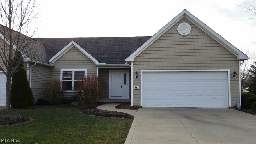 Gorgeous Condominium living at its best! Can you say New, new and new.....move in ready condo with lower level walkout on the water! With new Stainless Steel Appliances, all new carpet, all new paint throughout, nothing to do here but move in! This is a highly sought after END UNIT ON THE WATER with GREAT WATER VIEWS from the entire rear of the condo including Master Bedroom, Great Room, Kitchen, Sunroom, Lower Level Family Room and Bedroom! The garage is equipped with a ramp for easy access into the unit, first floor complete living space with room to entertain, great for everyone whether you're just starting out or an empty-nester, multigenerational family, room to grow or have a caregiver living space, home office, whatever your needs are for this amount of total living space of just over 2,500 square feet finished plus additional large storage area! Condo is served by Kent City Schools & near the Stow Kent border for easy access to plenty of shopping, medical, highway and education