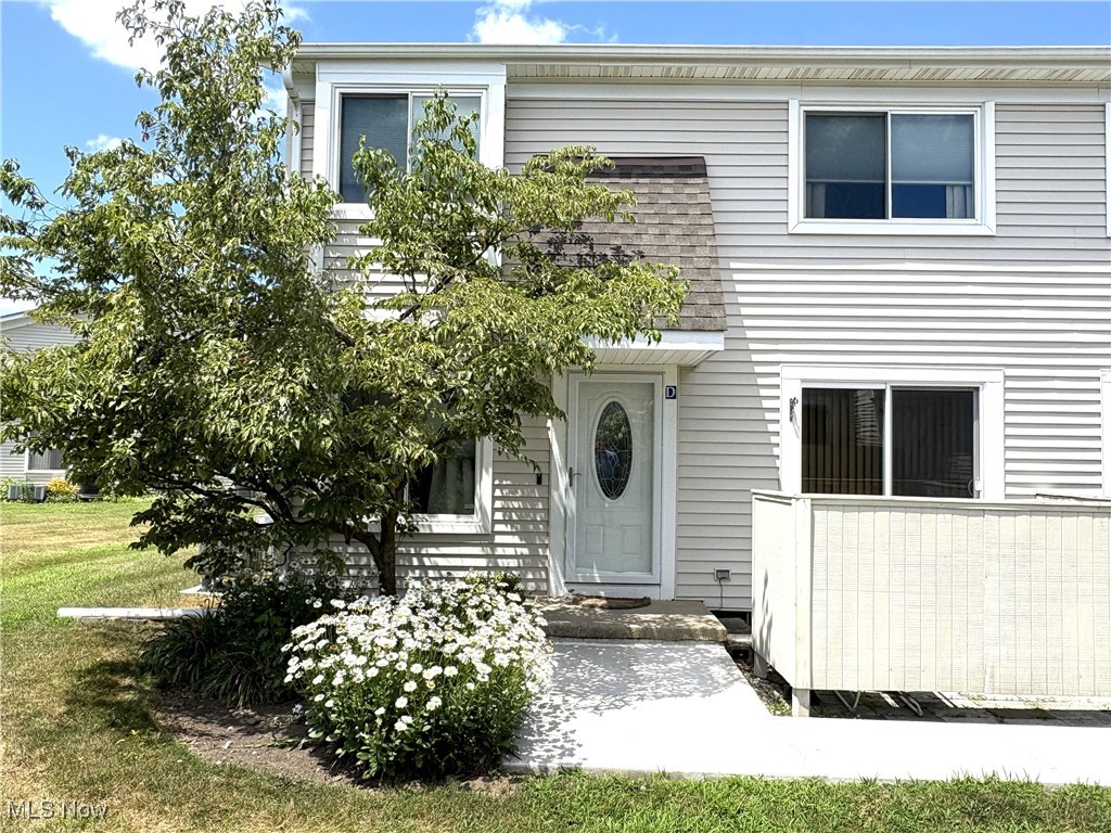 This cute condo is conveniently located in Willoughby's Big Turtle II and just minutes to go downtown Willoughby *End unit offers windows on two sides of large living room giving you lots of natural light* PER LISTING IN 2020 MLS#4150948: NEWER KITCHEN COUNTER TOPS, ALL NEWER FLOORING THROUGH OUT THE FIRST FLOOR AND UPDATED BATHROOMS. NEWER WINDOWS THROUGH OUT, NEWER HOT WATER TANK, ROOF 2005, AND NEWER PATIO FENCE* All appliances stay* Front storm door 2023* Upstairs bathroom floor and vanity 2022* Dryer 2022* Refrigerator 2021* Bedroom and closet doors, linen closet door and guest closet door 2021* Drapes and curtains 2021* Fully, partially finished, L-shaped basement has the walls and ceiling...just needs your own pick of flooring* Separate laundry room* This unit has a one car garage and is located near additional parking for guests and near the pool, playground, clubhouse, tennis/basketball/pickleball courts* HOA fee includes water and sewer in addition to many other things* One year home warranty offered * Come view this condo today and make it your new "home" tomorrow.