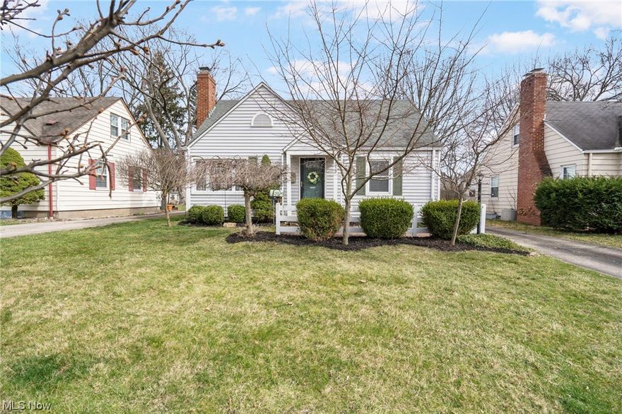 Welcome Home to 2333 14th St in Cuyahoga Falls! This charming Cape Cod home offers 3 bedrooms, 2 full bathrooms, 1377 square feet of above-ground living space, a 2-car garage, hardwood floors throughout, and even a partially finished basement - wow!  This lovingly maintained property has great curb appeal and is located in a desirable Cuyahoga Falls neighborhood that offers both convenience and tranquility.  The heart of this home is its newly remodeled kitchen that flows into a large dining area.  Featuring sleek quartz countertops, Kraftmaid cabinets with soft-close hinges, newer appliances, and ample storage space, this kitchen is as functional as it is beautiful.  You'll find a neutral color palette throughout that creates a sense of harmony and sophistication. With its cozy gas fireplace and stylish accents, this home invites you to unwind after a long day.  The airy 3 seasons room is bathed in natural light, offering a welcoming space to relax and entertain.  Outside, the property features a private backyard with a patio, ideal for outdoor gatherings and relaxation.  Located just minutes from local shops, restaurants, and parks, you'll find the perfect combination of convenience and comfort. Recent upgrades include a new air conditioner (2022) and a new hot water heater (2024).  Additionally, the home offers a boiler for energy-efficient, low-maintenance, consistent heat.  Don't miss your opportunity to make this house your forever home!  This one will not last, so call to schedule your private showing today!