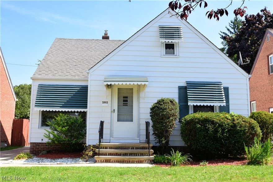 Perfect Two Bedroom Located In Parma Heights! Open Living Room, Dining Room and Updated Kitchen With New Flooring! Large Enclosed Porch Off Back Of Home. Huge 2nd Floor Master Bedroom With Full Bath and Walk-In Closet. Rec Room and 2 Car Garage. Too Cute To Pass Up!!