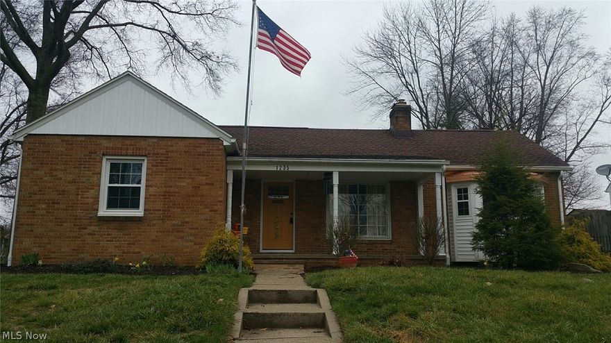 Fantastic brick ranch with 3 spacious bedrooms! Oversized gorgeous, updated kitchen with Corian countertops and plenty of cabinets! Enjoy hard wood flooring, updated first floor bathroom, living room with fireplace, bonus room with first floor laundry and much much more! Basement is finished with recreation room and full 2nd kitchen! All kitchen appliances to stay! Perfect location in desirable neighborhood! 2 Car attached garage with plenty of parking! 12x17 stone patio! This is a must see! Hurry, it will sell quick!