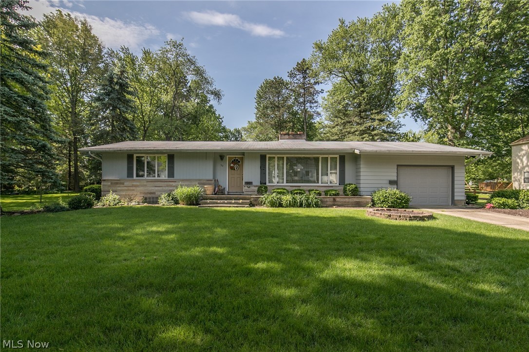 A wonderful Tallmadge ranch with 3 bedrooms and 1 1/2 baths. This home features a first floor laundry, a wonderful fireplace, and a screened porch. There are beautiful, natural, wood floors in the living room and bedrooms. A large living room features the fireplace. A very large master bedroom has the 1/2 bath. The main bath is updated. The furnace is only a few years old. A partially finished basement, attached garage, and nice yard are just some of the amenities.
