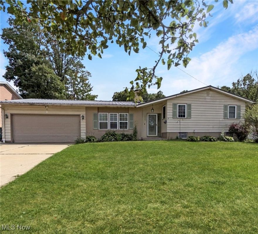 This spacious split level has been beautifully updated over the past several years and includes three bedrooms, two full baths + 1/2 bath, living room with beautiful stone gas fireplace, step down family room, fully applianced kitchen + eat-in- kitchen. Bonus features include: vaulted ceilings, neutral color scheme throughout, large pantry area, additional storage behind garage area and in-ground pool (pool is stainless steal / does not need a lner)! Upgrades/Improvements include: Basement waterproofed by Be Dry (2015) metal roof (2016), upgraded furnace to GreenWorks motor (2015), A/C (2016), newer electric 100 amp, new French drains added in yard (2016), improved tie wall (2015), pool pump (2010), pool heater (2016), deck (2011), kitchen remodel (2018) *stainless steel appliances + shiplap*, remodeled master bathroom (2015) *tasteful + tile, remodeled 1/2 bath in the basement (2017) Basement renovation and remodel in 2023.  Nest thermostat and security camera's for peace of mind.