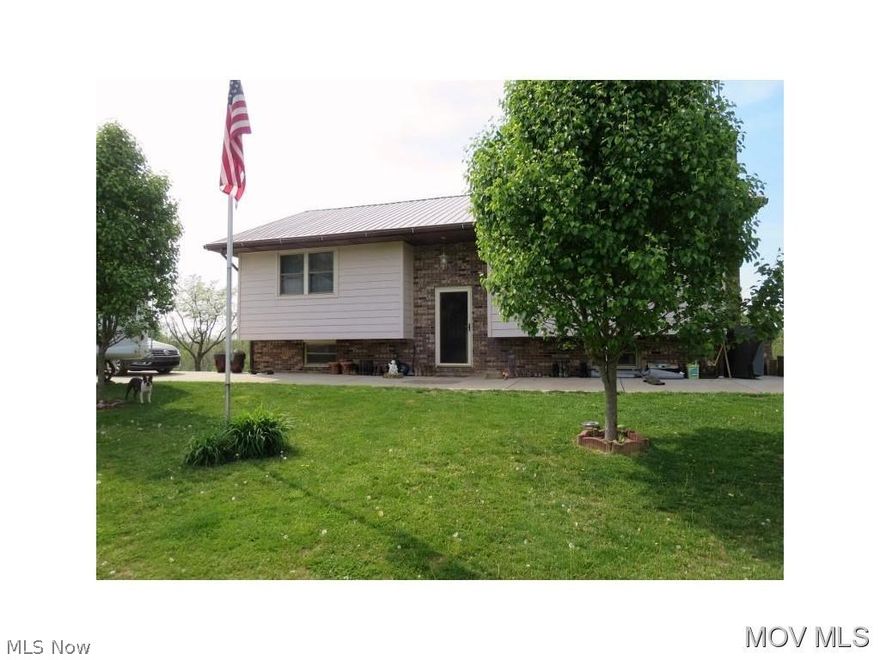 Beautiful setting in the country on almost one acre. This home has newer metal roof, Custom built cabinets, newer windows. Another room downstairs could possible be 4th bedroom. Just missing a closet. Beautiful, peaceful area. Two storage bldgs with garage doors. Seller cannot vacate the property until June 19th.The furnace is electric but they have a gas stove and a gas space heater in the basement that they like to use. Seller is leaving the flag pole but will keep the flag. It has been with him to Iraq and Afghanistan.  Elem: Jefferson Elementary School  Elem/Bus: Y  JrHigh: Hamilton Jr. High School  JrHigh/Bus: Y  High: Parkersburg High  High/Bus: Y  Fire: VOL  Police: SHF  ;SQFT=Fin Bsmt:1008, Fin Above:1134, Fin Total:2142, Unfin Above:0;PRKG= Parking Pad, RV Parking