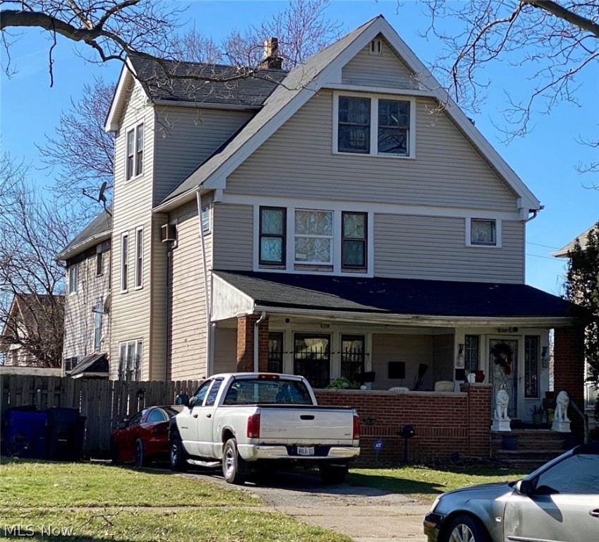 Large, legal triplex on historic Martin Luther King Jr. Blvd. The home boasts a huge front yard, a fenced in back yard and a 7-car garage. The first-floor unit, currently occupied by the owner, has an open concept living room, dining room and kitchen. It has 3 bedrooms and 2 full baths. The basement has a laundry room, full bathroom and large finished entertainment space with a full kitchen, bar and projection TV. Perfect for entertaining. The second-floor unit, currently occupied by owner’s family has a living room, dining room, kitchen, bath and 4 bedrooms. The layout lends itself to a separate suite. There is space for a washing machine and dryer on this floor. The third floor offers a living room, dining room, kitchen, bath and 2 bedrooms. It also has space for a washing machine and dryer. It is currently rented. Due to family occupying the majority of the space, rents are projected to be $2,350 a month. Please check back for more photos.
