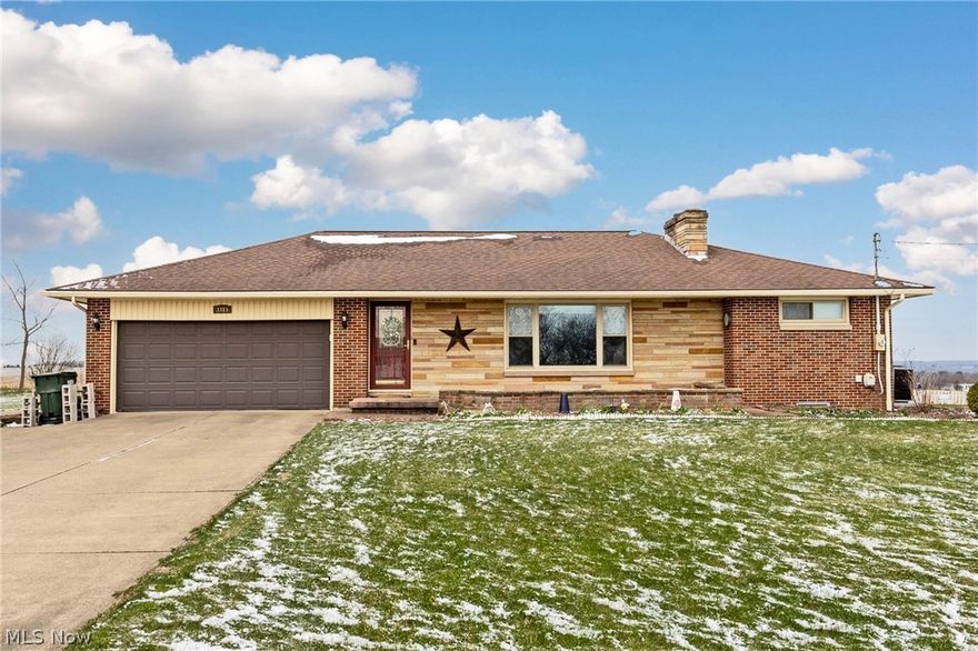 Welcome to peaceful country living at 3315 Sylvan Rd. This charming 3-bedroom, 2 full bathroom ranch-style home offers the ease of single-level living in a quiet, rural setting within the Triway Local School District. Inside, you’ll find a functional layout with comfortable living spaces, highlighted by a cozy wood-burning fireplace in the living room. The home also features a partially finished basement with a second wood-burning fireplace, providing additional living space ideal for a rec room, home office, or entertaining area.Step outside and take in the beautiful country views with a dedicated garden area, perfect for growing your own flowers or fresh produce. Includes 48x30 detached pole barn, complete with electricity and heat—offering endless possibilities for a workshop, hobby space, storage, or small business use. Nature lovers will appreciate being located just down the road from Barnes Preserve Nature Park, with trails and outdoor recreation close by.

If you’ve been searching for a property that combines rural charm, functional space, and versatile outbuildings—this is one you won’t want to miss.