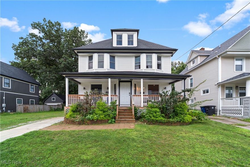 One-of-a-kind investment opportunity to acquire a massive side-by-side duplex, fully remodeled in 2021 and benefiting from a 15-year tax abatement (about 11 years remaining). Each spacious unit offers four bedrooms and two and a half baths, and the property comes fully furnished and beautifully decorated. Currently leased to a tenant operating as an Airbnb arbitrage and leased for $5,000 per month with the tenant covering all utilities except water, this property provides an impressive as-is cap rate of over 8%. There’s significant upside potential with the ability to raise rents or operate directly as a short-term rental, pushing returns above a 10% cap rate with strong double digit cash on cash returns. You can also just move into a masterfully renovated unit and lease the second or airbnb it to pay for your mortgage! So many options with this gem. Just steps from the Cleveland Clinic main campus, University Circle, Little Italy, restaurants, shopping, and so much more, this is truly a prime location and a rare chance to acquire a fully turnkey, income-producing property in the heart of it all. *Note: County auditor website states that there are 4 bedrooms and 4 baths but the owner states that there are 8 bedrooms, 4 full bathrooms and 2 half-baths.