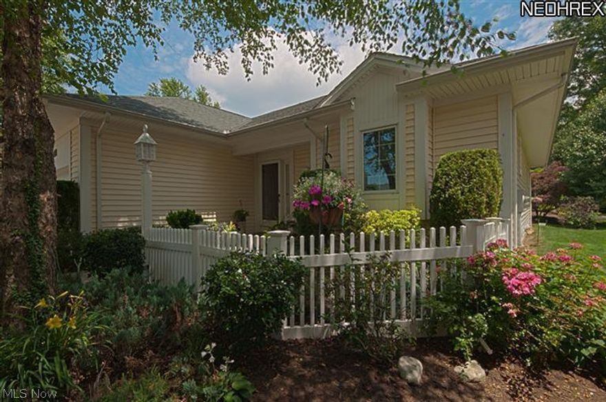 Truly one of a kind here! This one is a gem, property situated nicely on the cul-de-sac with calming and relaxing views of the butterfly garden right from the patio and the sun room. One of only 2 units with a full basement and this one is all finished complete with a fireplace cut out and an office/bedroom area with a full bath! Open floor plan, along with an amazing master bedroom and bath. The sun room will put you right at natures door step with the Butterfly Garden right behind you. Lighted walking path at night makes for the perfect evening. Take advantage of the very low cost living with GeoThermal Heating and Cooling. Welcome to the Legend!!!