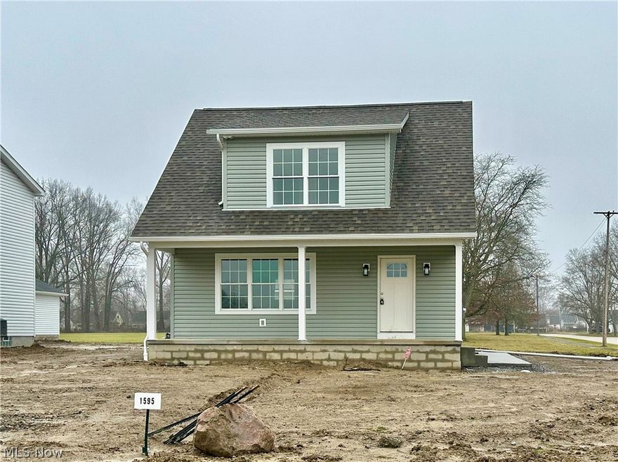 DREXEL AVENUE HOMEOWNERSHIP OPPORTUNITY! This is one of four newly-built, single-family homes for sale in a popular northwest neighborhood, located at the corner of Drexel Avenue and Moncrest Drive. Featuring an open floor plan, bright rooms, full basement, covered front porch and a detached two-car garage, this house combines comfort and convenience in one impressive package. First-floor highlights include a spacious living room that flows into an open kitchen with a center island, ample cabinet space, and a dining area. A dedicated laundry room and half-bath provide practicality and ease of living. On the second floor, a spacious primary bedroom has an attached bathroom with a walk-in shower and a large vanity. Two closets - one that is a walk-in complete with wire shelving - allow for ample storage space. Two additional bedrooms and a full bath with a tub/shower combo are perfect for loved ones and guests. Luxury vinyl flooring, known for its durability, style and easy maintenance, runs throughout the first and second floors, while neutral paint colors make the perfect backdrop for any decor. The many benefits of owning a brand-new home include updated layouts, modern finishes, enhanced energy efficiency and the freedom to make it your own. You'll love settling in and creating new memories from day one. Income eligibility and occupancy guidelines apply. Please inquire for details.