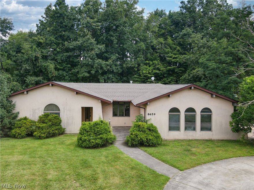 Have you ever thought about living in Kirtland and also having an INDOOR POOL? Did you think that might be completely out of your price range? It was... Until now! A little sweat equity and elbow grease will make this 3400+SF ranch home with a INDOOR POOL a absolute DREAM HOME. Featuring 4 bedrooms, 2 full and 2 half baths plus a LARGE FINISHED BASEMENT. Sits on a 2 acre parcel for plenty of room to do whatever you want outside! This home truly has everything you could want and just needs someone to make it their own! But seriously, you get an INDOOR POOL! How awesome is that??? Award winning Kirtland Schools. Private school education at a Public School price! Make this amazing Kirtland ranch home your new home!