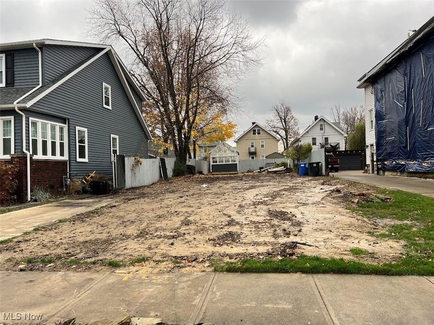 Discover the perfect canvas for your dream home! This generously sized lot is nestled near Edgewater Park, offering easy access to local restaurants, West Side Market, and all the excitement of downtown Cleveland just minutes away. With its prime location, this property is ready to bring your vision to life. Start building your future today!