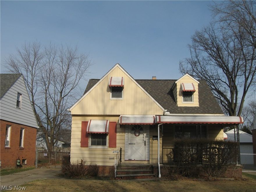 INVESTOR SPECIAL ******** This home has GREAT bones but is in need of a New Owner with Great vision. Alum. siding that could use painted a cement driveway that needs repairs. Inside needs Cleaned out (Buyers are responsible) a complete kitchen remodel, bath room could use some T.L.C., Beautiful hardwood floors that need refinished and brought back to life. All walls need painted and primed but what it doesn't need...... The roof is three dim. and should be fine, the windows are tilt in vinyl and the furnace and Central air and Glass block windows in the basement. The breaker box should be upgraded to 100amp. service and it comes with a fenced in yard, two car garage with opener and offers a lot to the area. I'm telling you this Home Comes With Instant Equity !!!!! 
Homes this size with the make overs are selling for 100K plus. Buyer is responsible for the city point of sale requirements and any fees associated with it.