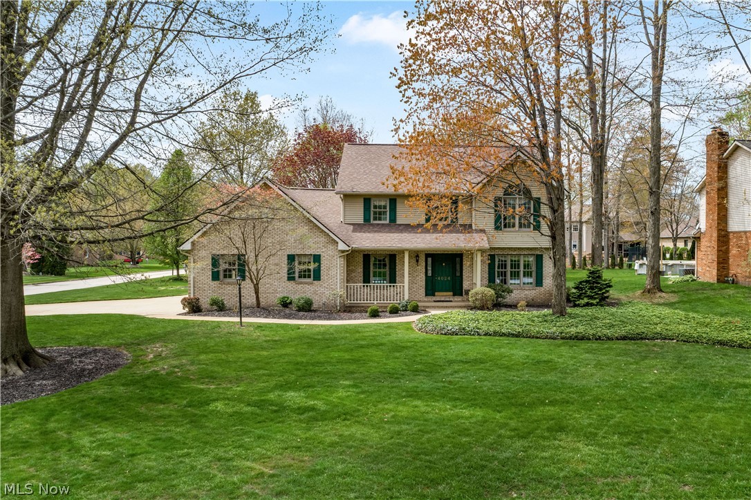 There is a huge secret area in this house. I'll tell you about it at the end. This center hall colonial has everything you could ask for... A large floor plan with a formal dining room and office/den, a bright and airy sunroom with access directly to the back deck, all on a large corner lot that is 724 steps away from Green High school.
The first floor also features hard wood floors in the inviting foyer, with ceramic tile in the kitchen that has plenty of cabinet space, gorgeous quartz countertops, newer slate appliances with a french door refrigerator and first floor laundry.
Upstairs there are 3 roomy bedrooms with tons of closet space. The owners suite features a vaulted ceiling, a dual vanity ensuite bathroom, a large walk-in closet, and a soaking tub.
If you like to entertain, the outside here is going to be one of your favorite places. The lot is extra large with old growth trees, plenty of shade, fun places to play, and a perfect back deck for BBQ's and get-togethers.