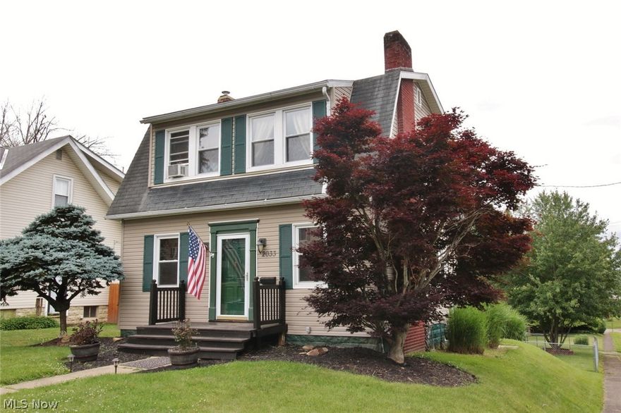 Location, Location. AMAZING turn key 2 story home offering three bedrooms, 1 full bath,1 1/2 bath located in the basement, beautiful original woodwork throughout. Original ornamental fireplace in the living room, open dining room, kitchen with updated cabinets and flooring,there is a place on the main floor to relocate laundry room if desired, home offers many updates throughout which include windows, HVAC, plumbing, fresh painted rooms and basement, flooring and landscaping. Fenced in back yard with fire pit, detached oversized 1 car garage,carport, sprawling back deck for entertaining and located on a large corner lot. Highly desired area. Smoke free home. To schedule your private tour please contact listing agent.