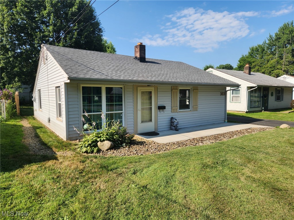 ABSOLUTELY ADORABLE one story home nestled on quiet dead end street in the heart of Boardman Township! Newer roof and furnace. Remodeled kitchen and bath. BEAUTIFUL newer ceramic tile flooring. Replacement windows. Freshly painted interior AND new light fixtures too! Partially fenced yard. Close to Shopping, Boardman Park, St. Elizabeth Hospital (Mercy Heath), doctors offices.