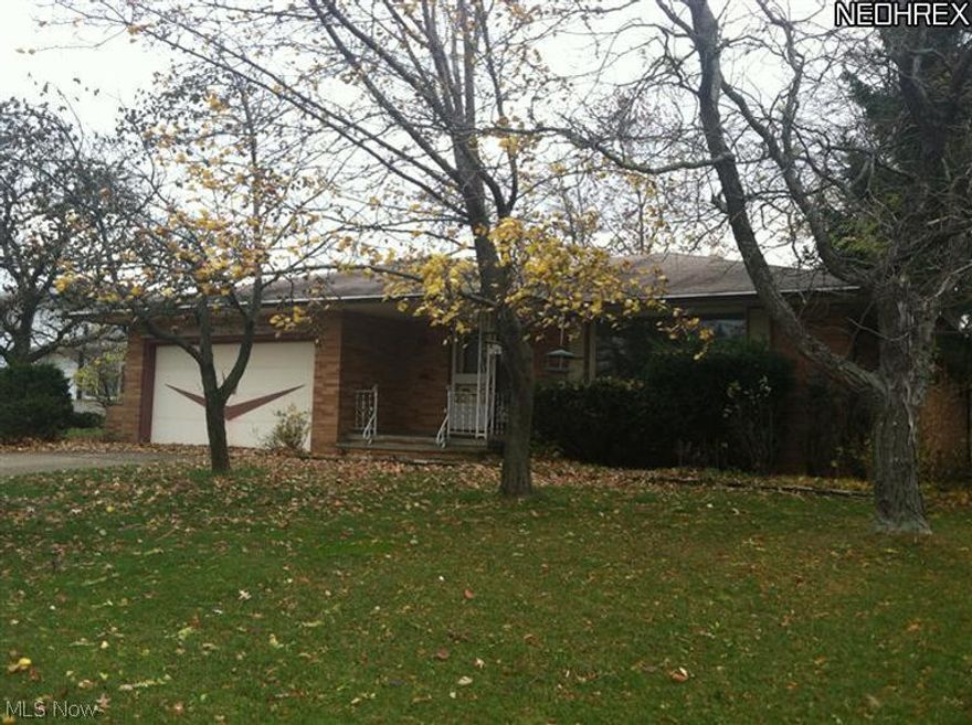 Brick Ranch with a whole new look! All the wallpaper has been removed. Interior freshly painted including ceilings. Gorgeous hardwood floors. Brand new carpeting in the hallway and bedrooms. Eat in kitchen includes all appliances. New plumbing/toilets, range hood, some windows. Over 1700 sq ft! Great home! Great Area!