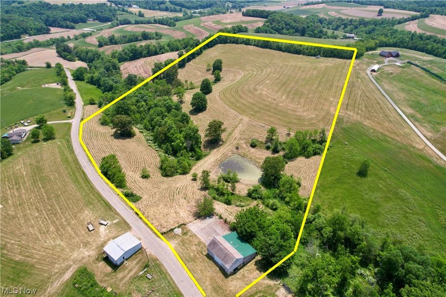 Hilltop Haven: Your Dream Building Site Awaits! 
Escape the ordinary and immerse yourself in the breathtaking beauty of our hilltop building site, where nature's splendor meets rustic charm. Welcome to Hilltop Haven, a sanctuary nestled in the rolling countryside, offering an idyllic setting for your vision to come to life. At Hilltop Haven, serenity reigns supreme. Nature's symphony provides the soundtrack to your daily life, with birdsong and the gentle rustling of leaves soothing your soul. A small, enchanting pond graces the landscape, reflecting the vibrant colors of the sky and serving as a peaceful oasis for flora and fauna alike. Imagine sipping your morning coffee by the water's edge, embracing the tranquility that comes with living in harmony with nature.
Adding to the allure of Hilltop Haven is a weathered, yet sturdy, old barn, standing as a testament to the rich history of the land. With its weathered charm and nostalgic appeal, the barn offers endless opportunities for