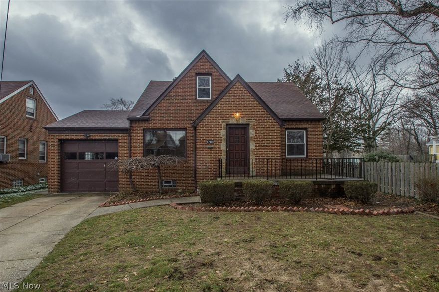 BECOME a REAL ESTATE INVESTOR OVERNIGHT or WELCOME HOME to A SOLID Property for the FIRST TIME HOME BUYER!  This 3 bedroom, 1 bath all brick Cape Cod was rehabbed in 2017 with new roof, HWT, furnace, updated electric, plumbing, fixtures, refinished hardwood flooring, updated kitchen, doors, and many other finishing touches. The front porch and detailed woodwork is stunning.  Property is currently occupied with long term tenant. Schedule your private showing ASAP.