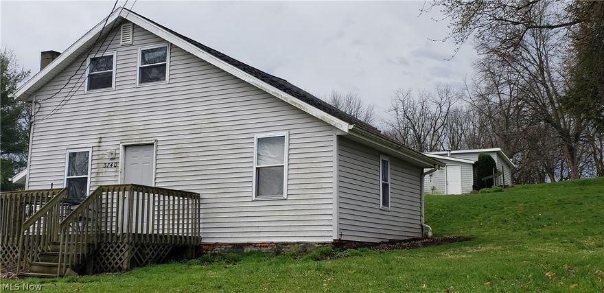 Investors- this is a cash cow! May be a little rough around the edges, but boy is it  good income!
In the country so easy to rent. Good longer term tenants. There is a 1064 sq ft house in front. It has 2 bed, and one bath, propane heat, separate electric. The second building is a 505sq ft, one bedroom one bath house. All electric. Brings in $600 and $400 monthly.