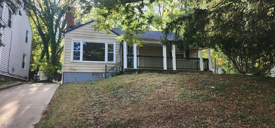 Large Euclid Ranch home offering 4 bedroom 2 full bath open living room and kitchen area. This home has 1st floor bedrooms 3 of them and full bath. Large backyard with fence and 1 car garage for off street parking. 2nd floor offers HUGH bedroom and full bath with shower and tub on 2nd floor. Full basement with washer and dryer hook up and large storage and rec. room for additional living space.  short distance from shopping, schools and highways.