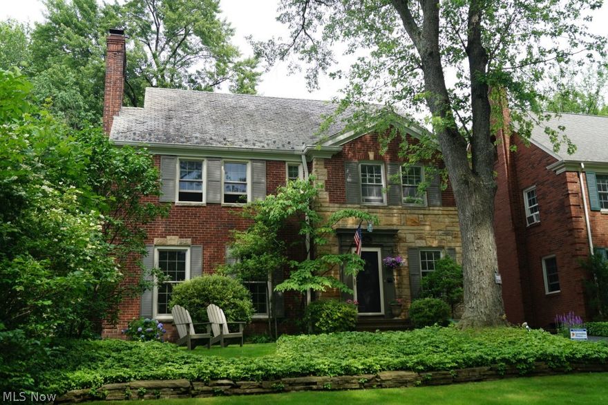 Classic Brick & Stone Colonial Situated On A Tiered, Landscaped Lot. From The Moment You Step Thorough The Front Door, You'll Be Greeted By Fresh & Bright Spaces! Features Hardwood Floors, Living Room w/Fireplace, Cozy Office w/Built-Ins, Updated, Eat-In Kitchen, Formal Dining Room & Wonderful Sun Room/Den That Opens To Large Deck, Great For Gatherings! 4 Bedrooms On 2nd Including One Used As Master Suite Dressing Room. 2 Updated Full Baths On 2nd. Great Finished 3rd w/Bedroom and Full Bath. Lower Level Recreation Room w/Fireplace. Water-Proofed Basement. Many Anderson Replacement Windows.