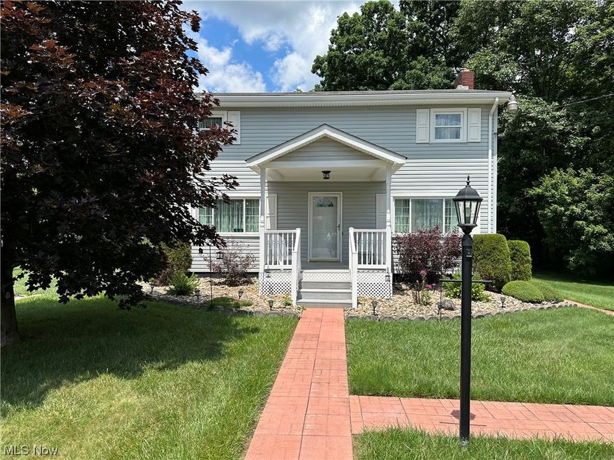 Nestled in the desirable Belvedere subdivision, this colonial style house offers a perfect blend of charm, functionality, and a coveted location.
Upon entering the house, you are immediately greeted by a warm and inviting entryway that flows into the spacious living room. The living room serves as the heart of the home, boasting a cozy propane fireplace Sliding doors open onto the covered patio, extending the living space
The first floor of this home also features a nicely sized dining room, The country kitchen, complete with a charming Dutch door, Additionally, the first level includes a convenient half bath,
Upstairs, you will find four bedrooms, A full bath on this level ensures that everyone's needs are met, with its functional layout and modern fixtures.
The basement presents a blank canvas, offering endless possibilities for customization and personalization.
Outside, the property shines with its dedicated basketball court, The large, flat lot provides plenty of room for out