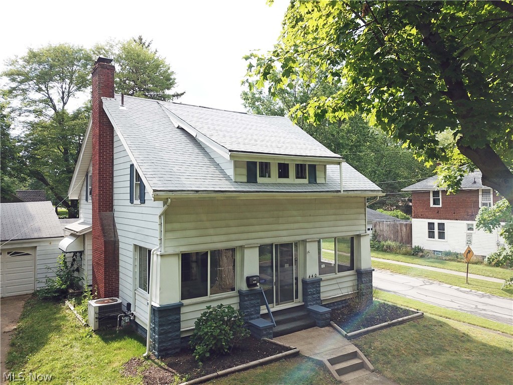 Welcome to 440 Madison Street in Ravenna! Absolutely breath-taking updates throughout this entire 3-bedroom, 2-bathroom home. Walk in through the front door and you’ll see the new, gorgeous vinyl floor, the freshly painted walls, and the beautiful fireplace in the large living room. The oversized windows allow sunlight to joyfully brighten the room. The kitchen has new flooring, bright white cabinets, and lovely countertops. All bedrooms are nicely sized, especially the Master suite which has a large closet and its own bathroom. The spacious enclosed front porch is the perfect spot to sit and enjoy the outdoors. The backyard is spacious and flat with a privacy fence. Detached two-car garage and convenient storage shed. You don’t want to miss out on this lovely renovated home! Make an offer today!